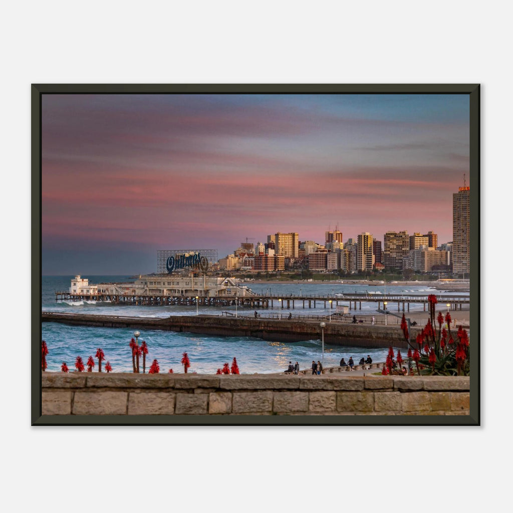 Atardecer MDQ - Poster Enmarcado