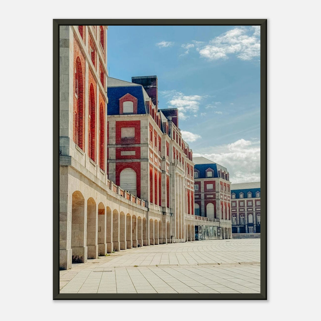 Rambla Mar del Plata - Poster Enmarcado