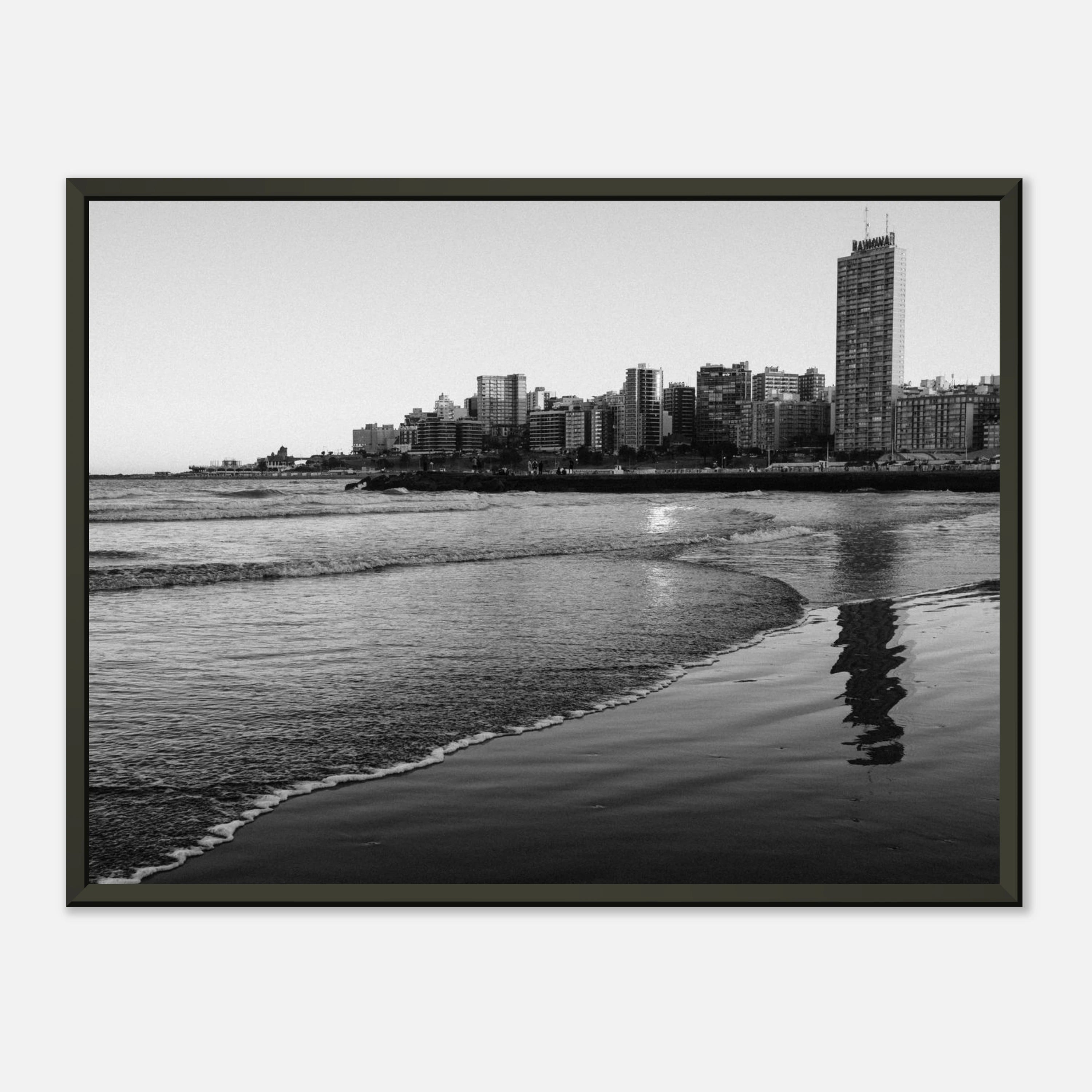 Costa B&W - Poster Enmarcado