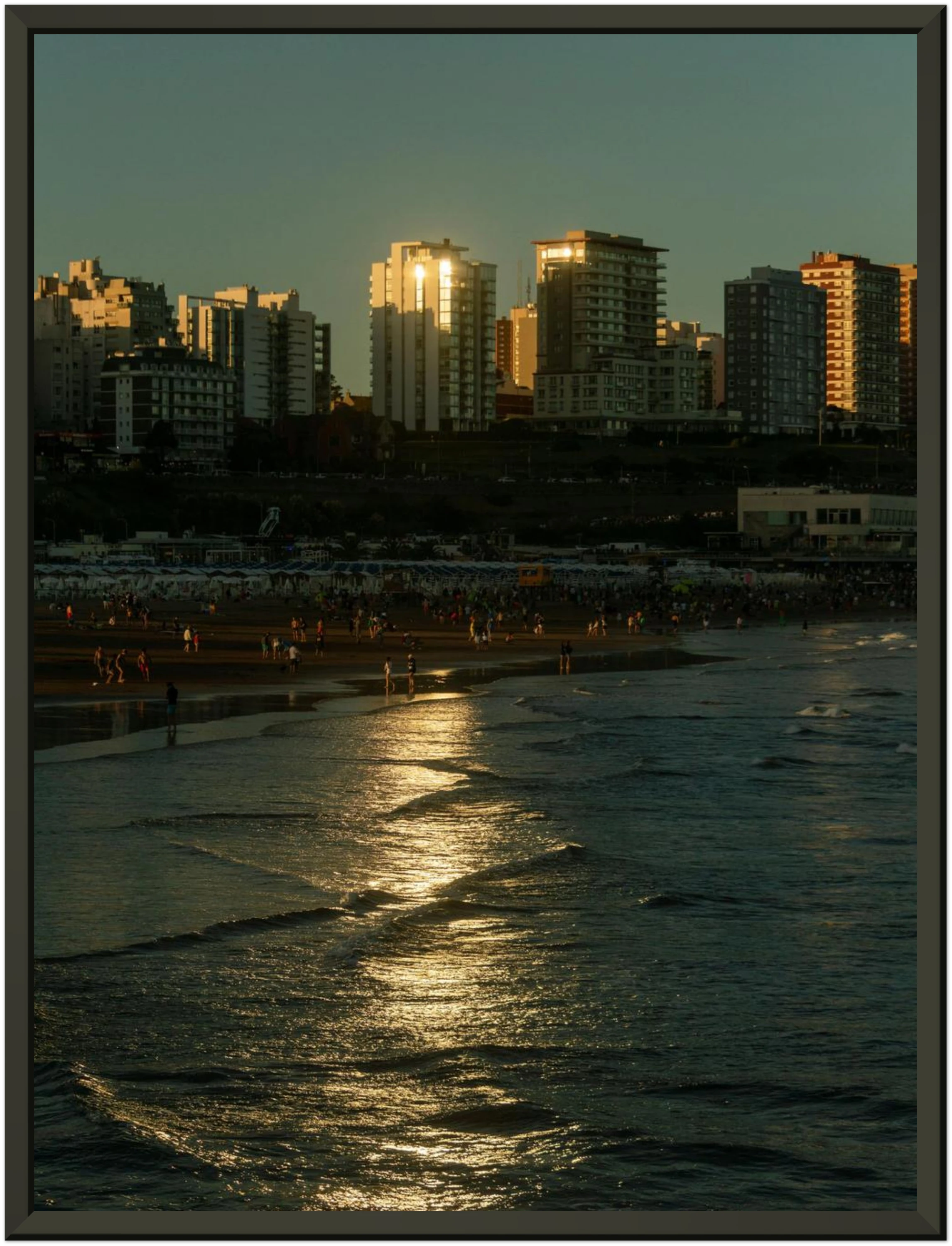 Costa Mar del Plata - Poster Enmarcado