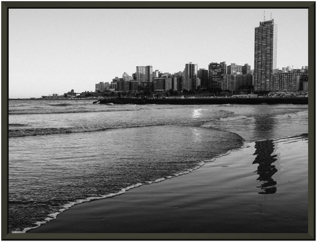 Costa B&W - Poster Enmarcado