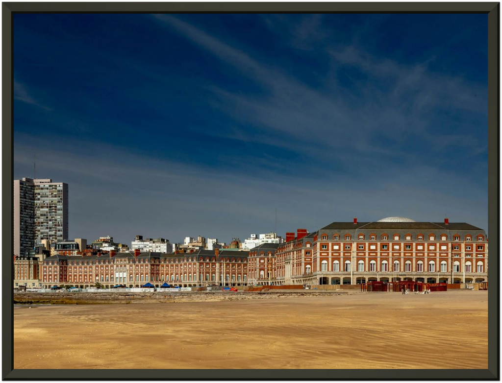 Casino Mar del Plata - Poster Enmarcado
