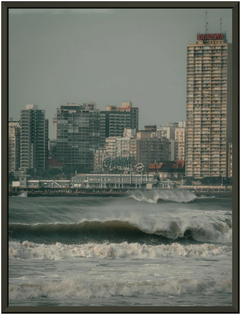 Oleaje - Poster Enmarcado